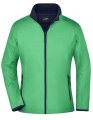 Dames Softshell Jas Promo Daiber JN1129 Groen-Navy